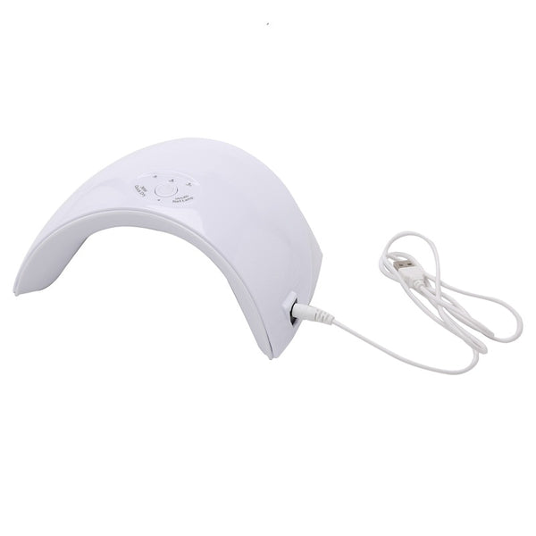Stylish 36W LED UV Lamp Nail Dryer LED Nail White Light Nails Gels Manicure Machine with Timer Button USB Connector Nail Art Tools