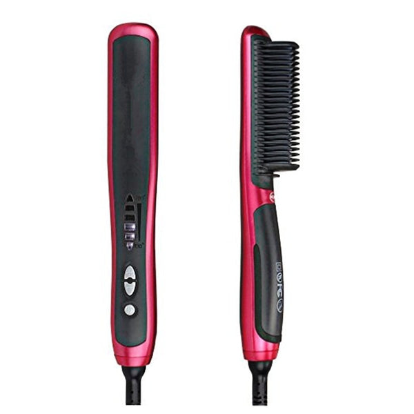 Hair Straightening Comb Hair Brush