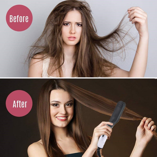Hair Brush Straightener, Euph Hair Straightener