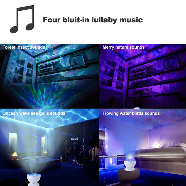 Ocen wave projector for kids night lamp in US
