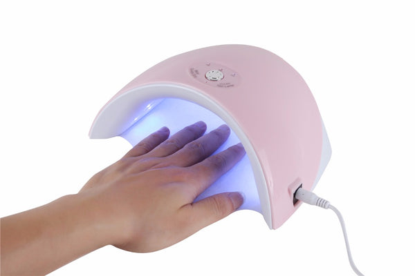 Stylish 36W LED UV Lamp Nail Dryer LED Nail White Light Nails Gels Manicure Machine with Timer Button USB Connector Nail Art Tools