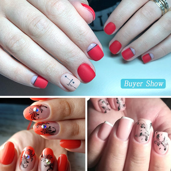 Mixed Design New Nail Art Sticker Set