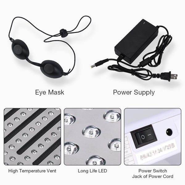 Led light therapy PDT skin whitening machine with charger