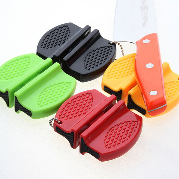 Best discount on 1 PC Mini Portable Knife Sharpener Kitchen Tool Camping Hiking Tapered Knife Sharpening Household Sharpening Stone