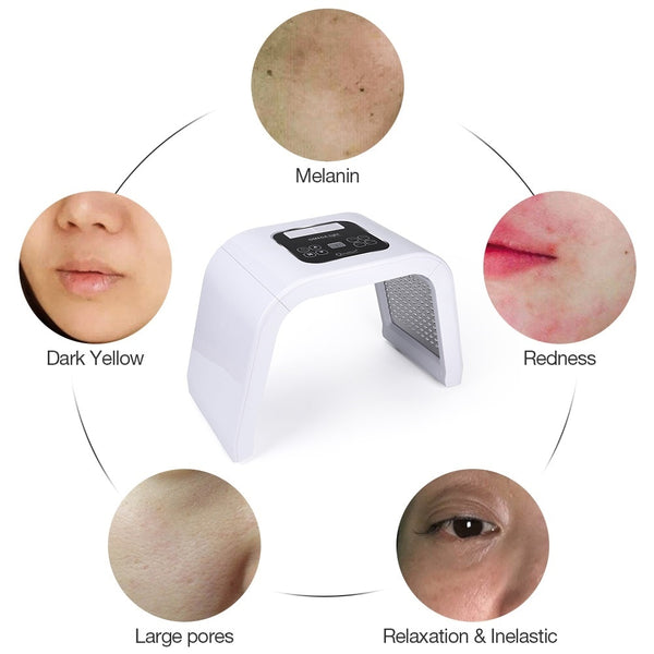FDA approved pdt led light therapy led pdt bio-light therapy machine 7 colors therapy