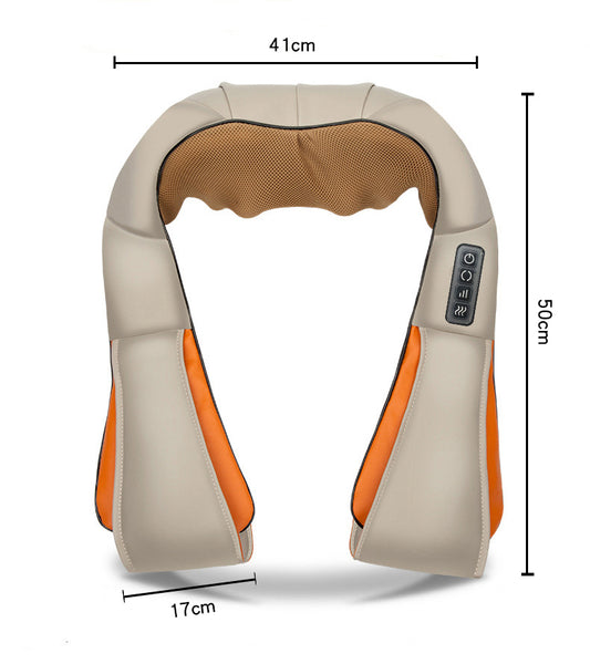 Home Car U Shape Electrical Shiatsu Back Neck Shoulder Body Massager health product