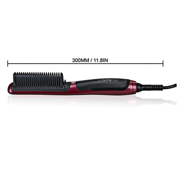 PTC Heating Technology, Temperatures Adjustable, Auto Shut Off, Anion Hair Care & Anti Scald Design Straightening