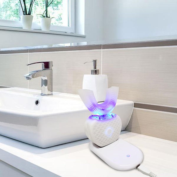 use any time Ultrasonic Rechargeable Electric Toothbrush V-WHITE 360° for Adults