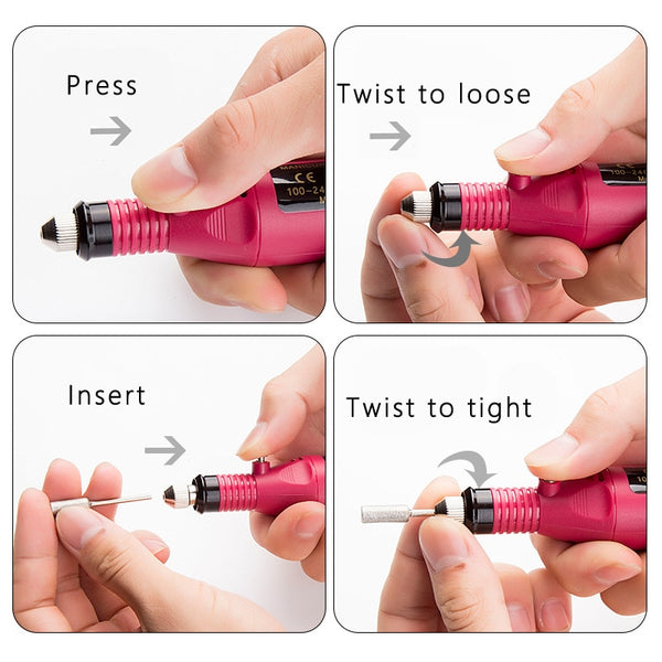 USB ONE LOW Speed Electric Nail Drill Machine