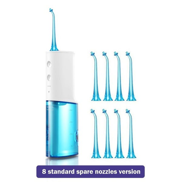 Water Flosser Dental Oral Irrigator for Teeth Cleaner - Anti Leakage Design, Portable and Rechargeable with lowest price
