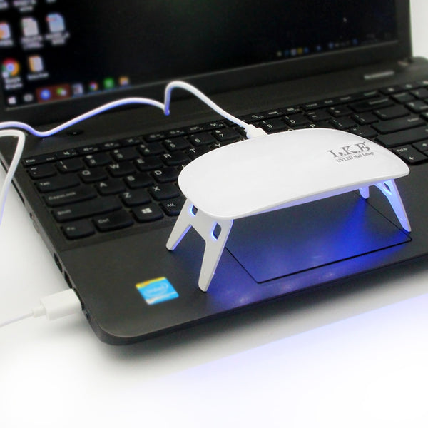 Buy 12W Nail Dryer LED UV Lamp Micro USB Gel Varnish Curing Machine