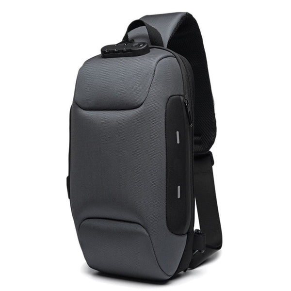 Anti-theft Backpack With 3-Digit Lock Shoulder Bag