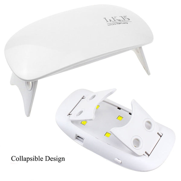 2020 12W Nail Dryer LED UV Lamp Micro USB Gel Varnish Curing Machine