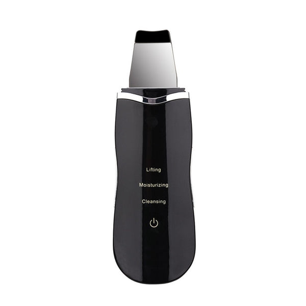 Get Ultrasonic Facial Skin Scrubber Ion Deep Face Cleaning Peeling