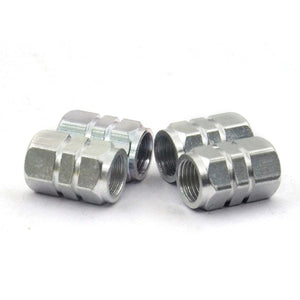 New Wheel Caps Theftproof Aluminum Car Wheel Tires Valves