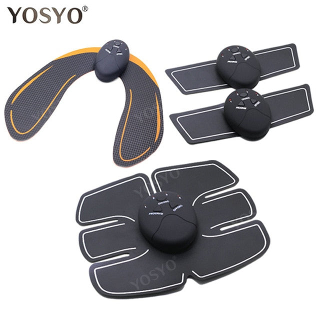 New design Muscle Trainer Electric Muscle Stimulator Wireless Buttocks Hip Abdominal Fitness Belt
