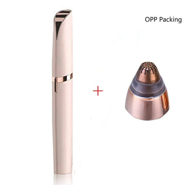 Buy Eyebrow trimmer for women & men, Painless & Portable & Precision Electric Trimmer with LED Light
