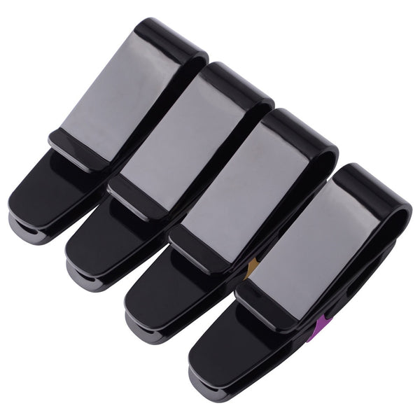 USA Car Sun Visor Sunglasses Holder Carbon Fiber Eyeglasses Clip