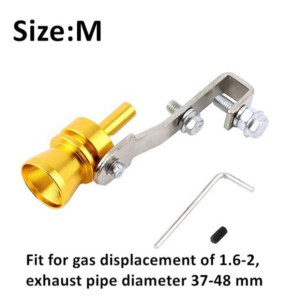 Turbo Whistle Turbo Car Turbine Whistle Nozzle Muffler Exhaust Pipe Muffler Tip