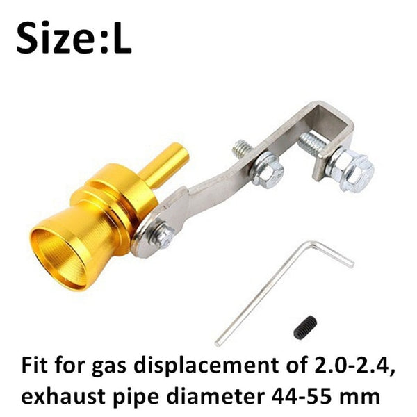 Turbo Whistle Turbo Car Turbine Whistle Nozzle Muffler Exhaust Pipe Muffler Tip