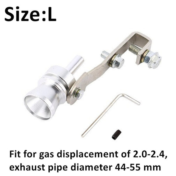 Turbo Whistle Turbo Car Turbine Whistle Nozzle Muffler Exhaust Pipe Muffler Tip