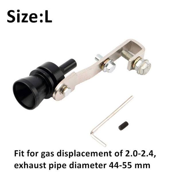 Turbo Whistle Turbo Car Turbine Whistle Nozzle Muffler Exhaust Pipe Muffler Tip