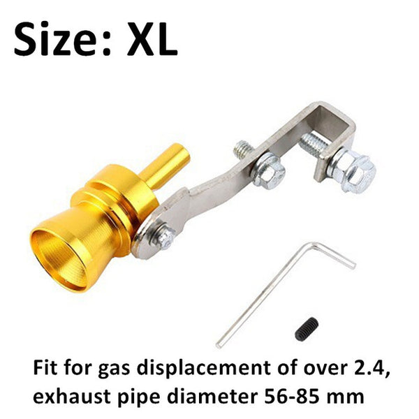 Turbo Whistle Turbo Car Turbine Whistle Nozzle Muffler Exhaust Pipe Muffler Tip