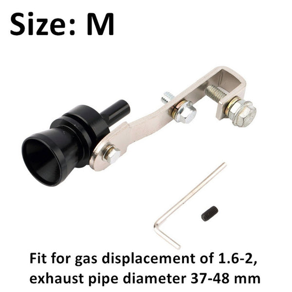 Turbo Whistle Turbo Car Turbine Whistle Nozzle Muffler Exhaust Pipe Muffler Tip