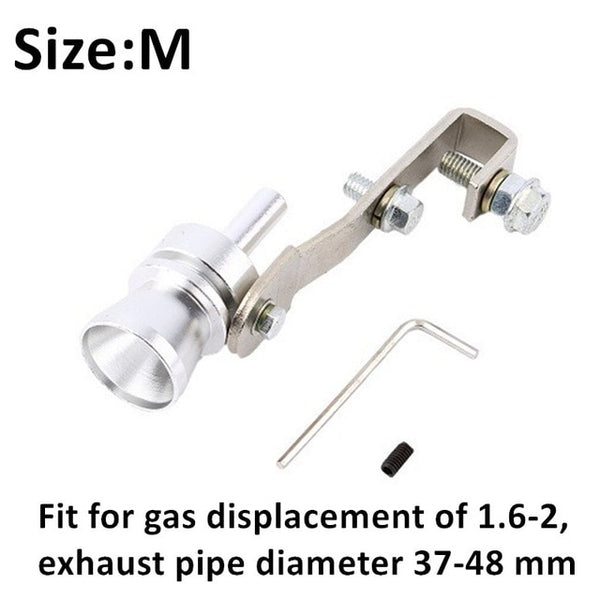 Turbo Whistle Turbo Car Turbine Whistle Nozzle Muffler Exhaust Pipe Muffler Tip