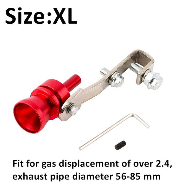 Turbo Whistle Turbo Car Turbine Whistle Nozzle Muffler Exhaust Pipe Muffler Tip