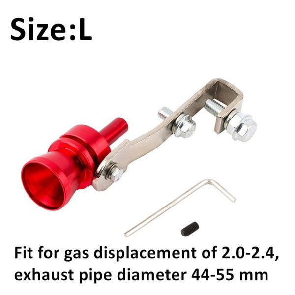 Turbo Whistle Turbo Car Turbine Whistle Nozzle Muffler Exhaust Pipe Muffler Tip