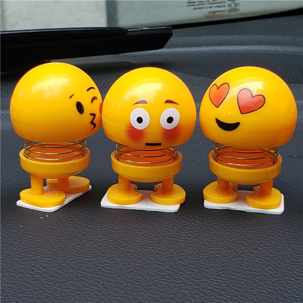 Cute Emoji Mini Shaking Funny Smile