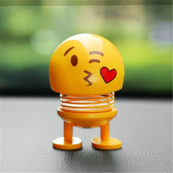 Buy Cute Emoji Mini Shaking Funny Smile Face Springs Dancing Toys