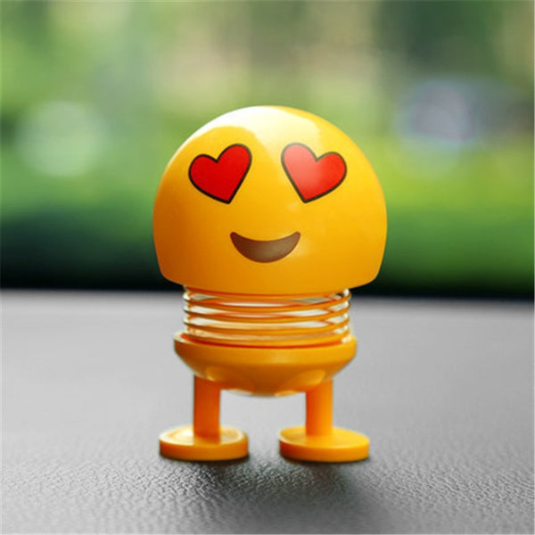 Cute Emoji Mini Shaking Funny Smile Face