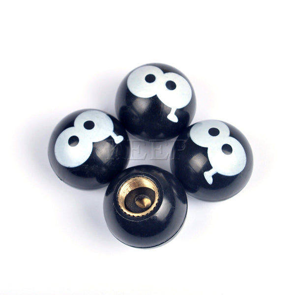 Emoji Wheel Tire Valve Caps For Car Motorcycle Bicycle Air Cover Set of 4 Pc