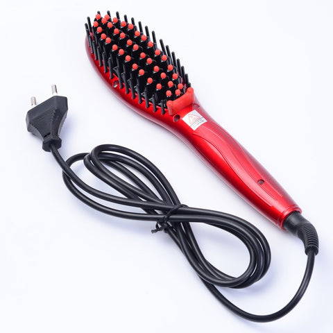Beard Straightener Comb, Hair Straightening Brush Instant Styling Comb for men - Curling and Straightening All Kinds of Hair with Fast Heat