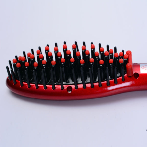 Creative every person need this product Beard Straightener Comb, Hair Straightening Brush Instant Styling Comb for men - Curling and Straightening All Kinds of Hair with Fast Heat
