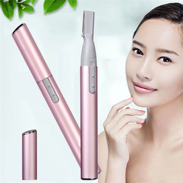 Discount on Electric Face Eyebrow Scissors Hair Trimmer Mini Portable Women Body Shaver Remover