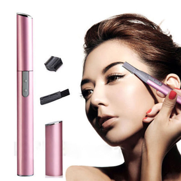 Ladies product Electric Face Eyebrow Scissors Hair Trimmer Mini Portable Women Body Shaver Remover best buy