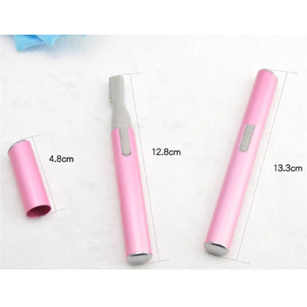 Free Electric Face Eyebrow Scissors Hair Trimmer Mini Portable Women Body Shaver Remover