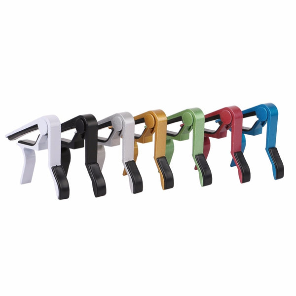 Alloy Metal New Guitar Capo Quick Change Clamp Key Acoustic Classic Guitar in All type of color