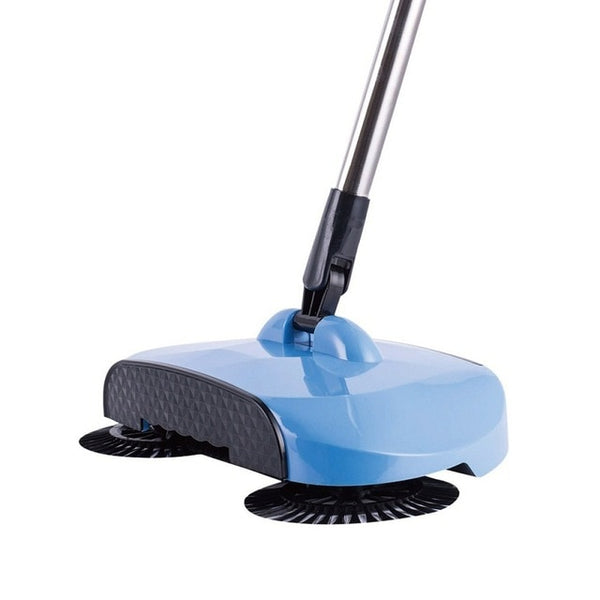 Hand Push Carpet Floor Sweeper- Sweeping Machine Push Type Hand Push Magic Broom Dustpan Handle