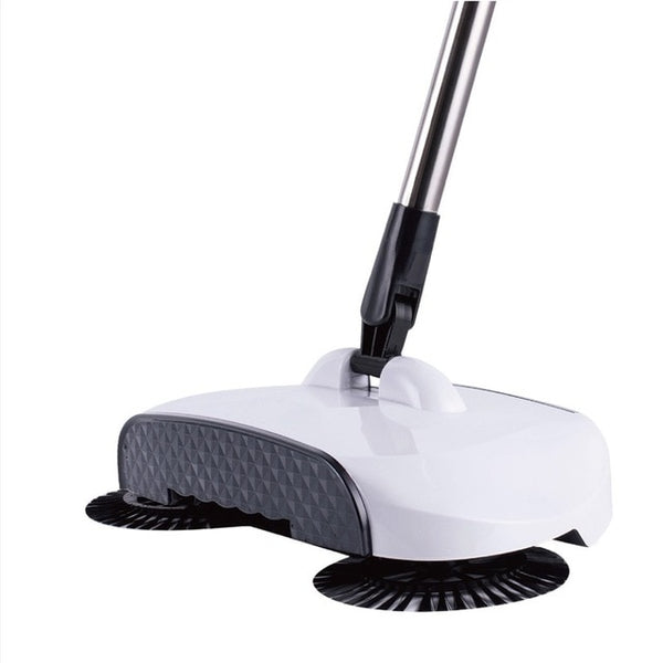 Stainless Steel Sweeping Machine Push Type Magic Broom Dustpan Handle Household Cleaning Package Hand Push Sweeper mop
