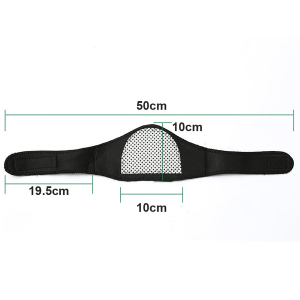 Design of Neck Support Massager 1Pcs Tourmaline Self-heating Neck Belt Protection