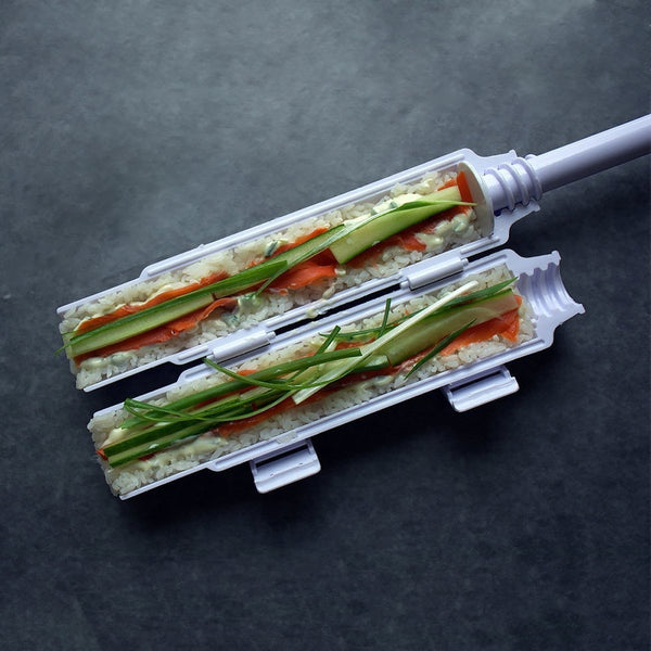 Sushi Maker Roller Mold Roll Sushi Bazooka Rice Meat Vegetables DIY Sushi Making Machine Kitchen Rice Ball Sushi Tools