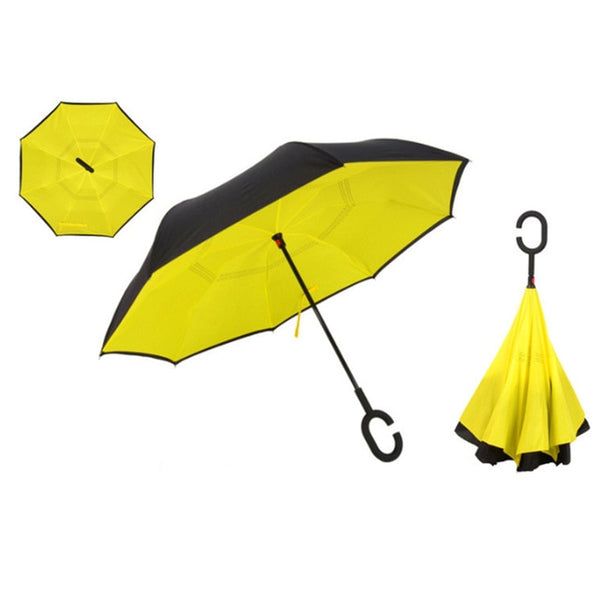 Umbrella Windproof UV Protection for Car Guatemala Yello