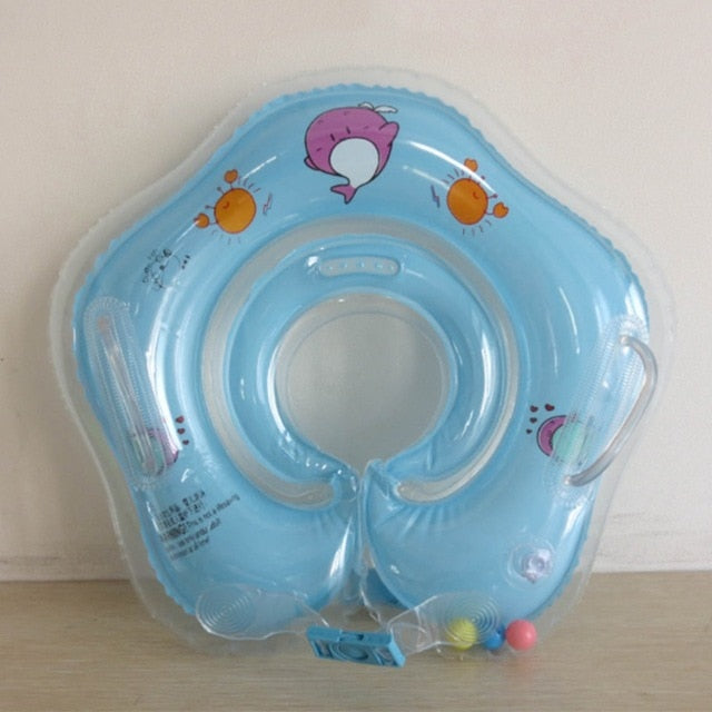 Swimming Baby Accessories Neck Ring Tube purple