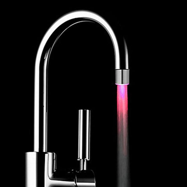 Buy LED Light Water Faucet Tap Heads RGB Glow LED Shower Stream