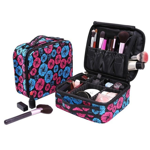 Colorful Women High Quality Professional Makeup Organizer Bolso Mujer Cosmetic Case