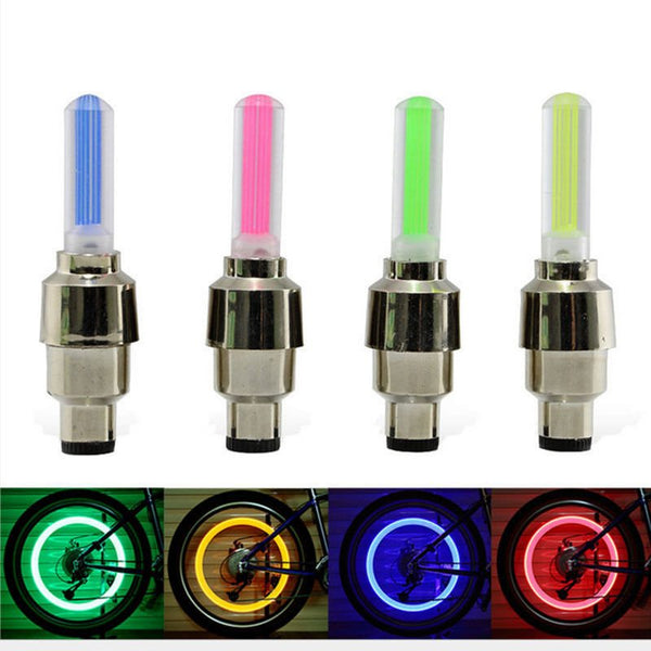 Neon Lights Color Tyre Wheel Valve Cap